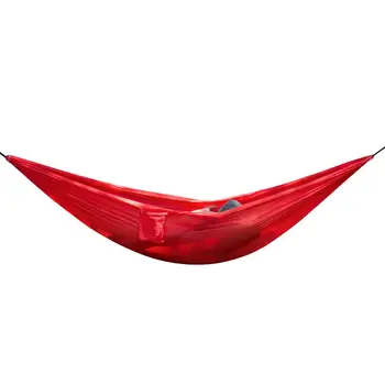 

Hot sale 2019 High quality Nylon Ultralight single and double parachute Travel outdoor hammock for camping