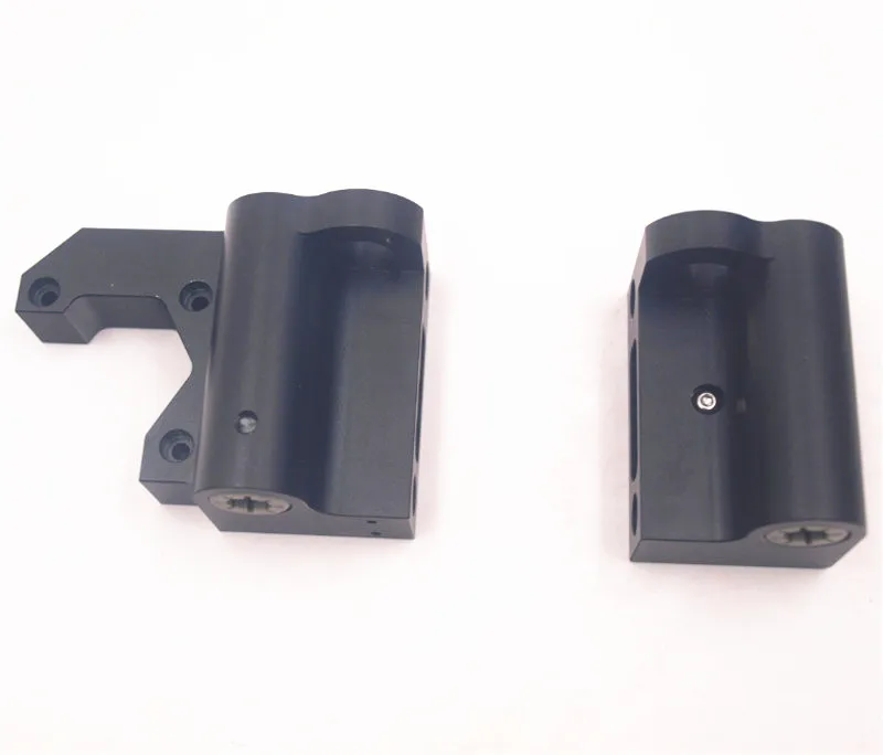 Funssor 1 комплект Anet/Prusa i3 MK2/MK3 черный анодированный алюминий X motor/X idler kit metal end motor/end |