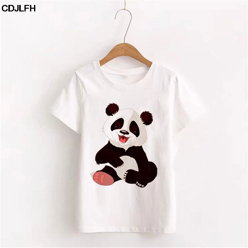 Женские топы размера плюс, Корейская Новая Модная хлопковая футболка с коротким рукавом, Harajuku Kawaii, белая футболка с черными котами - Цвет: 047