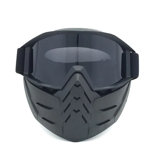 New Two Pieces Motocross Cycling Goggles Mask Windproof Dustproof Gafas