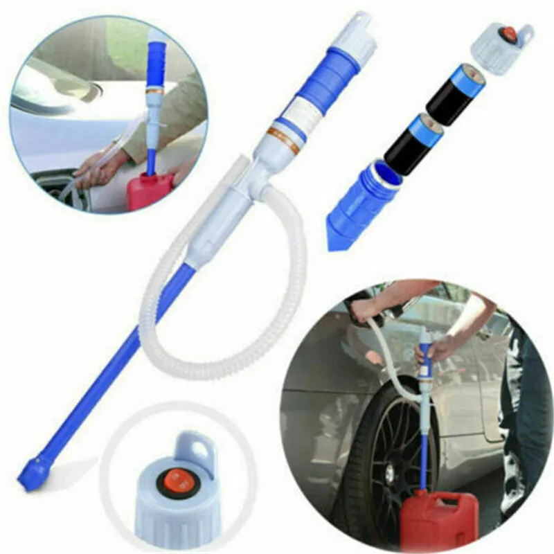 

2019 Brand New Style Handheld Liquid Transfer Gas Oil Fish Tank Siphon Water Pump Battery Operated