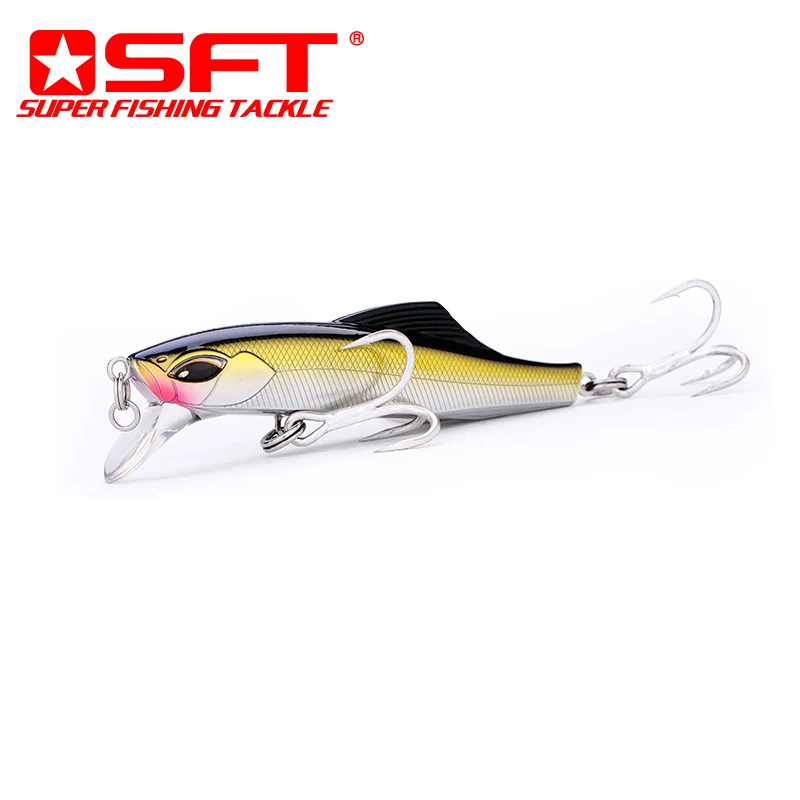 

SFT New 125mm 65g Fishing Lures Sinking Minnow Lures Isca Artificial Hard Bait with Japan Hooks Pesca Leurre 50