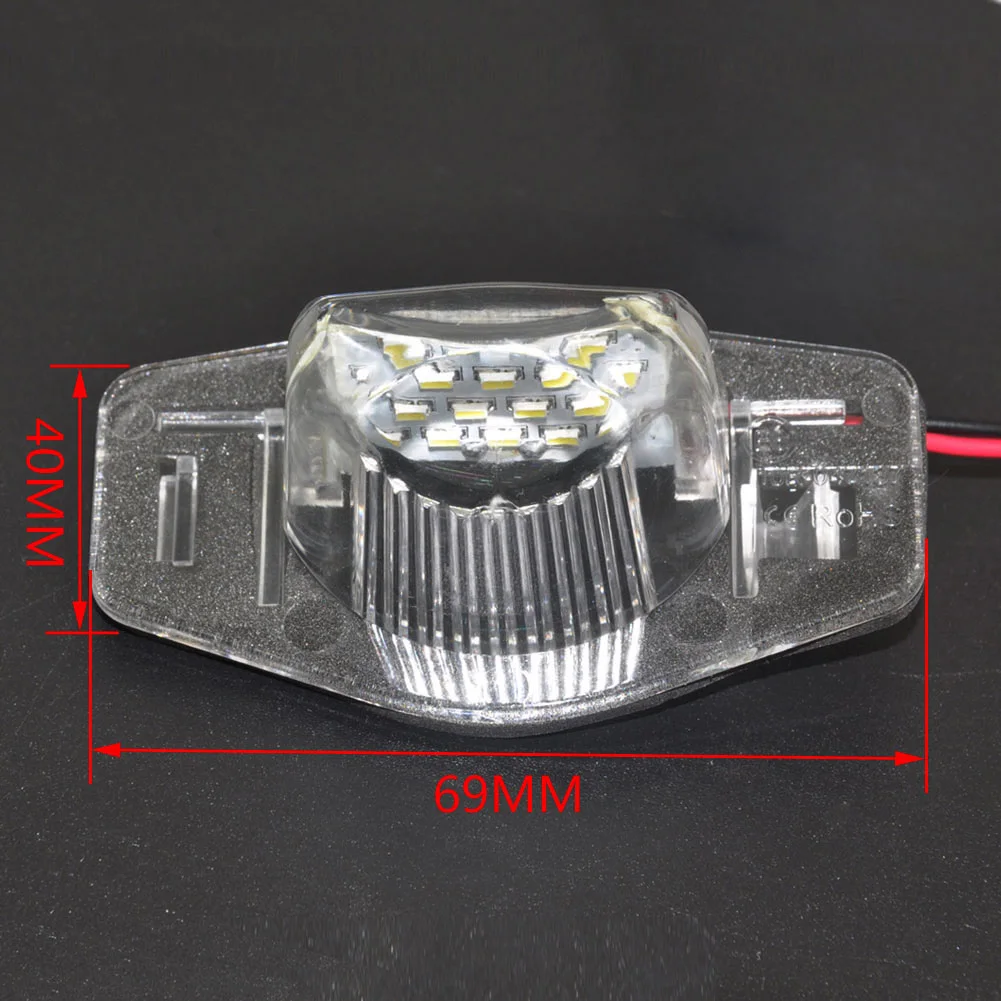 2x Светодиодный светильник для номерного знака OEM сменный комплект для Honda CRV Fit Jazz Crosstour Odyssey OEM часть № 34101S60013