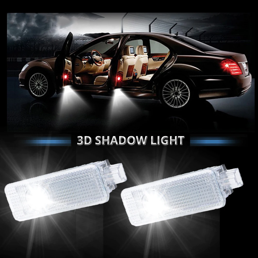 

Led Car Door Welcome Light Projector Auto LED Voiture Logo Lamp For BMW E46 E60 E90 F30 BMW X1 Series X3 Series X5 2pcs
