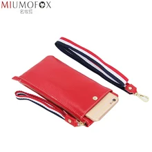Wallet Women Genuine Leather Long Wallet Female 2019 New Zipper Women Wallets Phone Pocket Card Holder Purse Clutch Money Bag