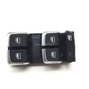 

8K0959851F 8KD959851A Chrome Driver Side Electric Master Window Control Button Switches For AUDI A4 S4 Q5 B8 Allroad