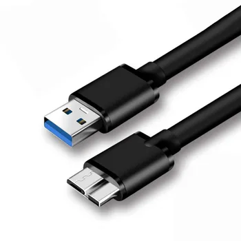 

USB 3.0 Type A Micro B USB3.0 Data Sync Cable Cord for External Hard Drive Disk HDD Samsung S5 USB-C hard drive cable