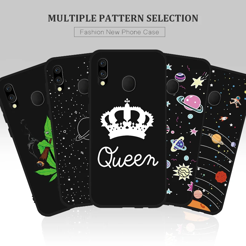 

Protective Patterned TPU Case For Samsung Galaxy J8 J7 J6 J4 J3 Plus 2018 Silicone Space Case Back Cover Soft Pattern Capa