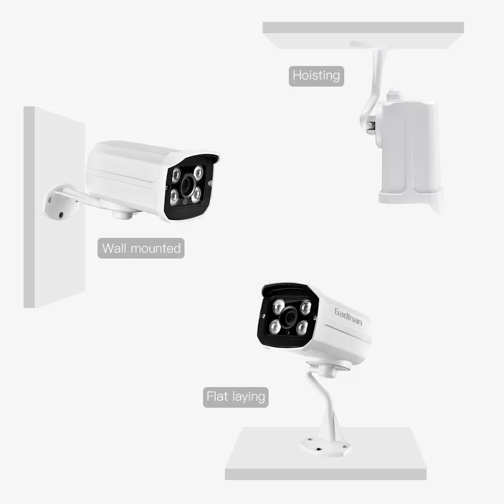 Беспроводная ip камера GADINAN HD 1080P 2 Мп 720P Wi Fi аудио слот для sd карты безопасность