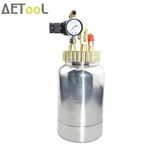 AETool 2L резервуар для краски с распылителем высокого давления бак для краски с регулятором кольцо-тяга безопасности Calve безвоздушный распылитель краски инструмент