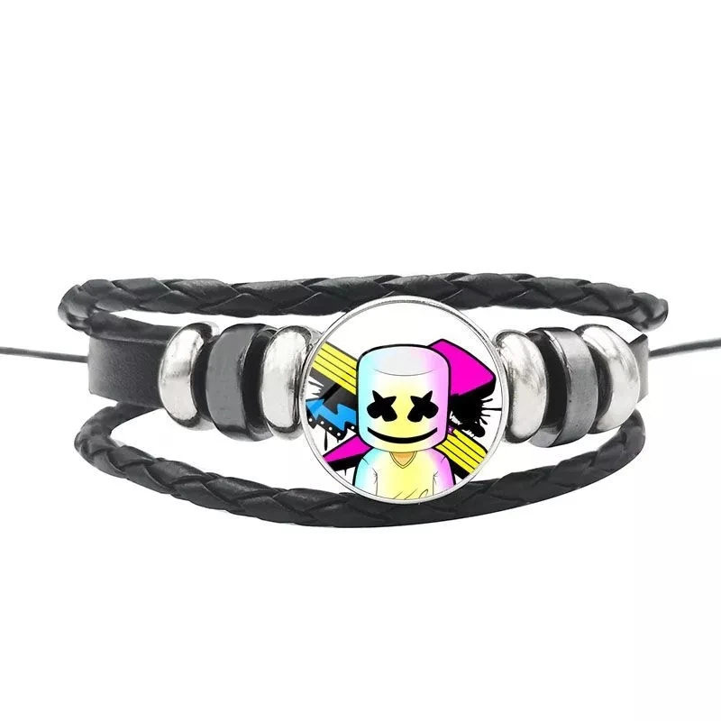 ZSQH DJ Marshmello браслет детский Модный женский Браслет Известный певец Marshmallo для