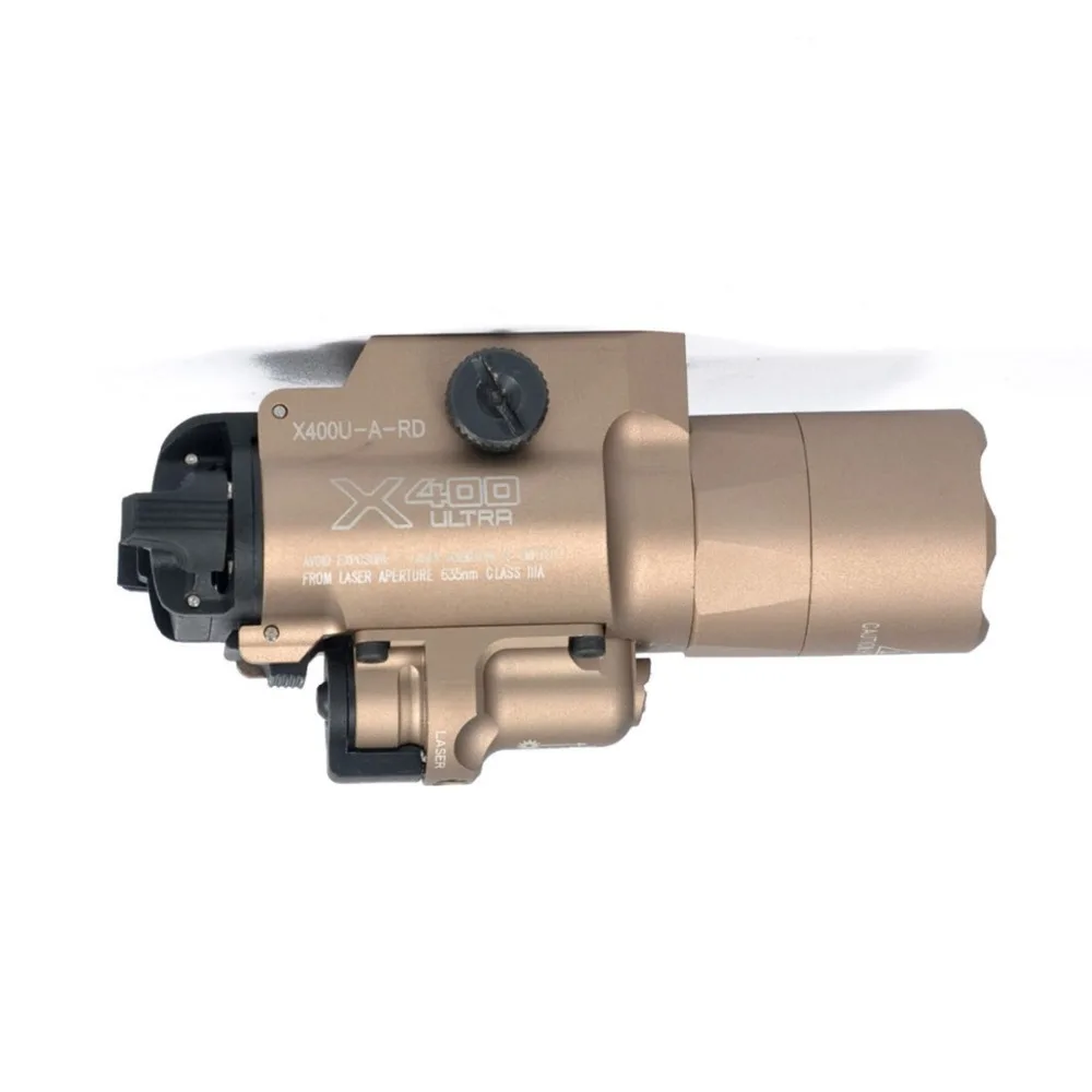 Lanterna tática SF X400U Luz Arma Com