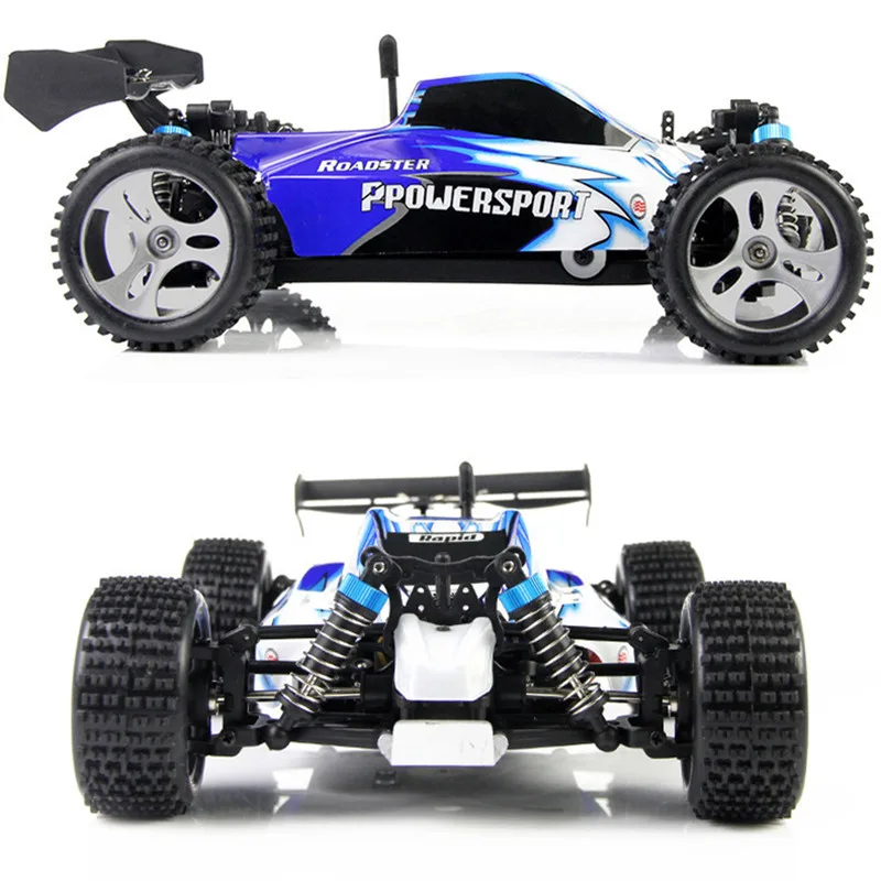 Wltoys 1/18 Радиоуправляемая машина высокая скорость 50 км/ч быстрая Гоночная 4WD