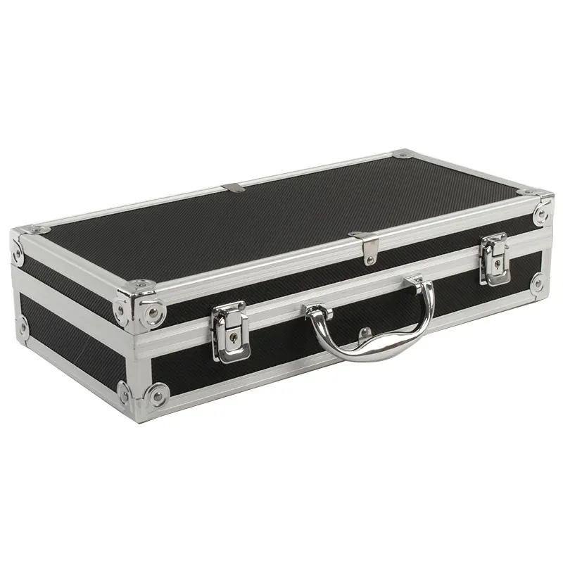 

16" Aluminum Locking Foamed Tactical Pistol Handgun Case Carrying Storage Box for Hunting Airsoft