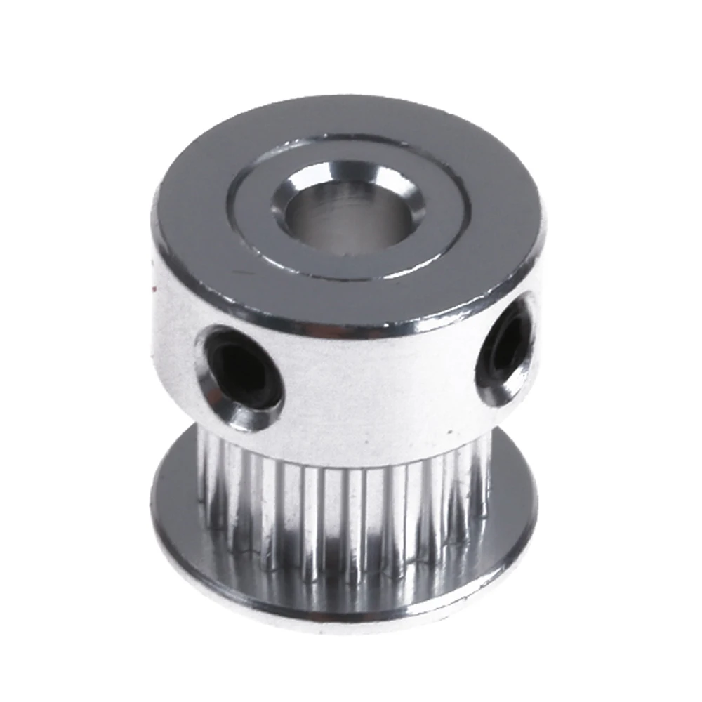 

GT2 20Teeth Bore 5mm Timing Alumium Pulley Fit Open Timing Belt Part Synchronous Wheel Gear with Screw Teeth for 3D Printer