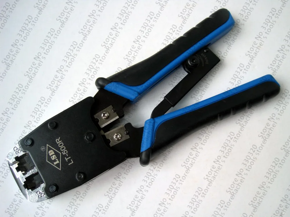 8P/6P RJ45 Crimping Tool Multifunctional Ratchet PC UTP/STP Network