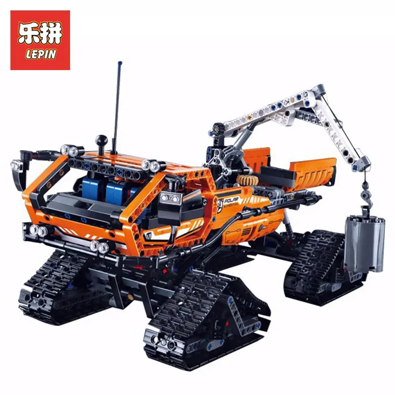 

LEPIN 20012 913Pcs Genuine Technic Series Mechanical Group The Polar Adventure Vehicle Building Blocks Bricks LegoINGlys 42038