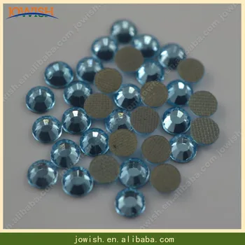 

Promotion 500 Gross / bag SS10 Korean Aquamarine crystal rhinestones clear crystals strass Flat back rhinestone for DIY
