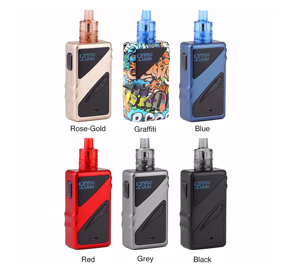 Smoant Taggerz 200W TC Kit with Taggerz Disposable Tank