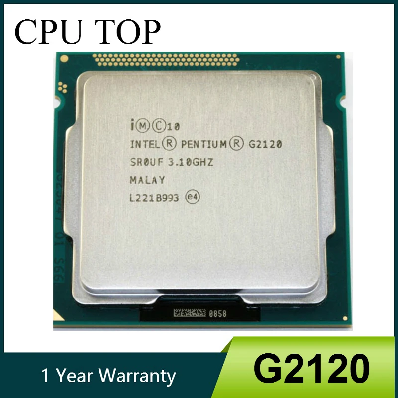 Intel Pentium G2120 SR0UF 3.10GHz 3M Dual Core SOCKET 1155 CPU ...
