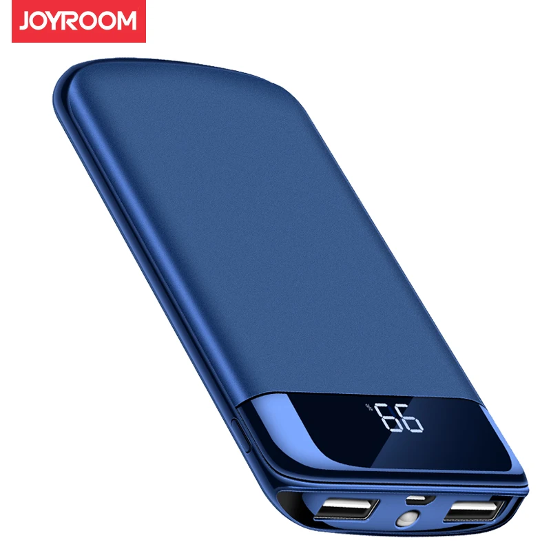 

Joyroom 10000mAh LCD Quick Charge Dual USB Power Bank For iPhone X 8 7 6 Battery Charger Powerbank with LED Lighting for Xiaomi