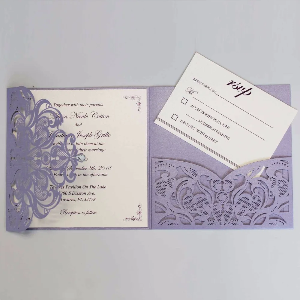 Elegant Wedding Invitations