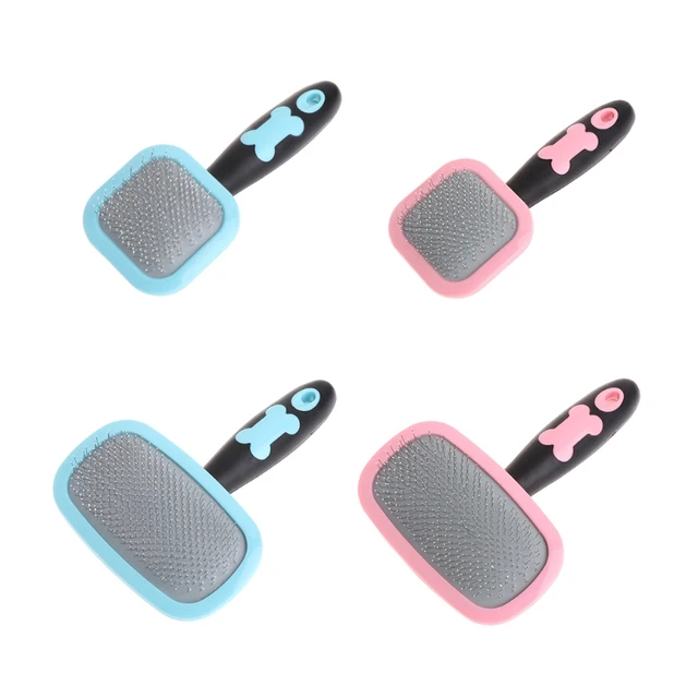Handle Shedding Hair Brush Pin Fur Grooming Trimmer Comb Tool For Pet Dog Cat 1