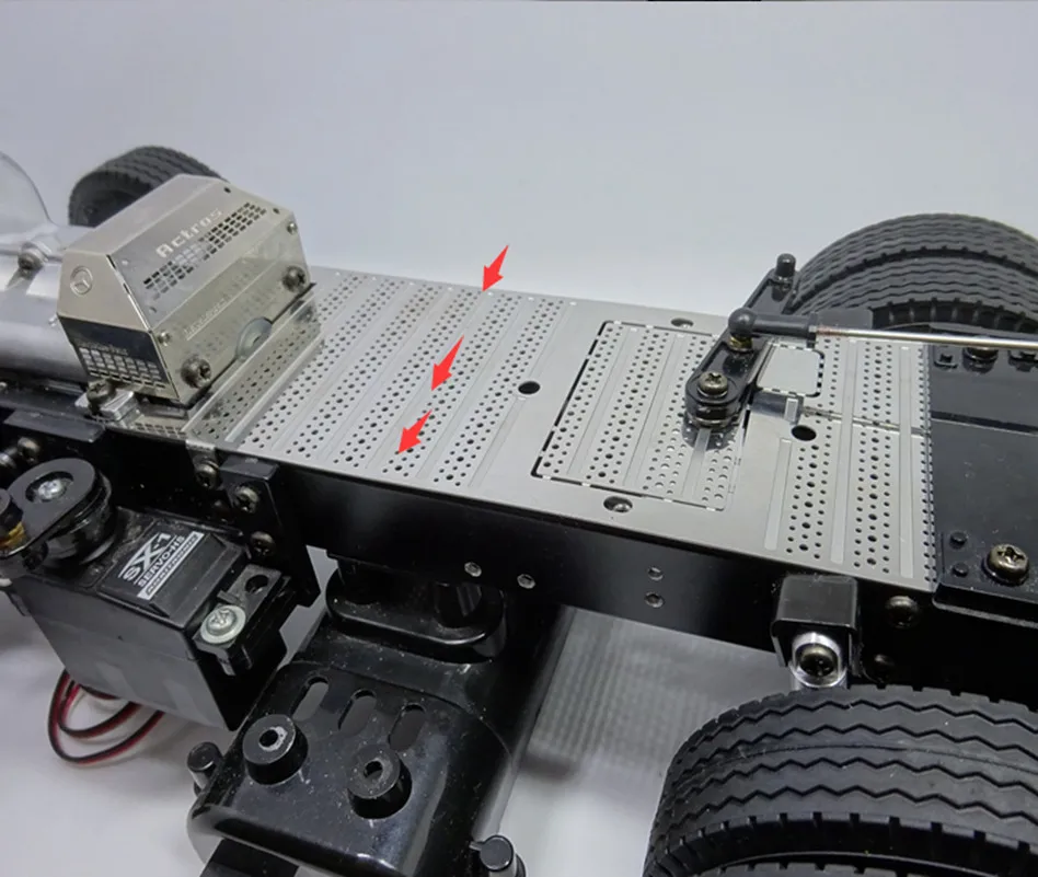 R/C металлическая декоративная накладка для tamiya 1:14 scale rc scania r620 56323 r470 beenz 1851 3363 man tgx volvo actros arocs