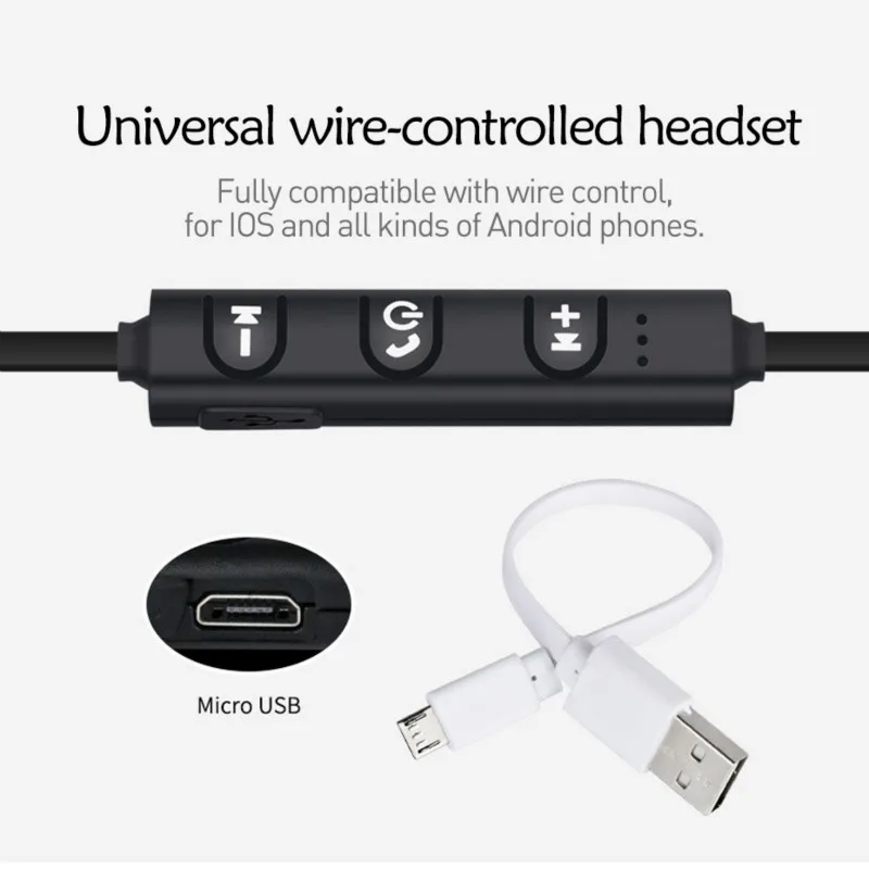 Sport Bluetooth Earphone Wireless Bluetooth Headphone with Microphone For Phones Xiaomi iPhone Samsung IOS Android phone Headset Sport Bluetooth Earphone Wireless Bluetooth Headphone with Microphone For Phones Xiaomi iPhone Samsung IOS Android phone Headset