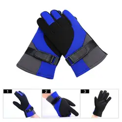 Спортивные мужские и женские перчатки на открытом воздухе теплые ветрозащитные велосипедные походные мотоциклетные лыжные перчатки на