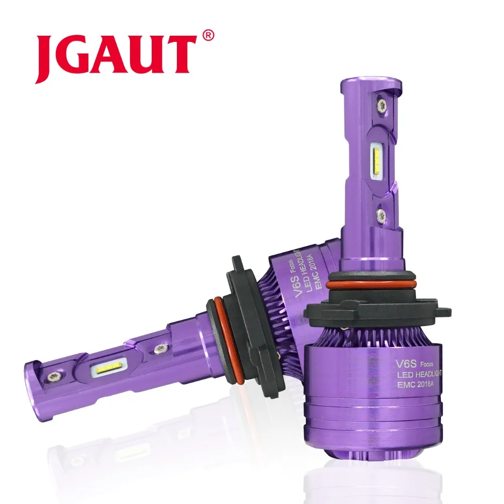 

High Power JGAUT V6S LED Car Headlight CSP 9005/HB3 Turbo 8000lm Auto Bulb Automobile Headlamp 100% Canbus Free Shipping