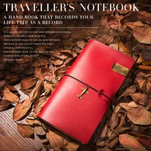 IPBEN Многофункциональный новейший дизайн из натуральной кожи блокнот путешественника винтажный лаконичный стиль Журнал Дневник ручной работы подарок
