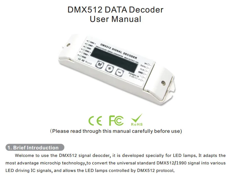 BC-820 DMX-SPI декодер сигналов; dmx-spi DMX512 DMX декодер control LPD6803 LPD8806 WS2811 WS2801 SK6812 UCS1903/9813 WS2812B пикселей