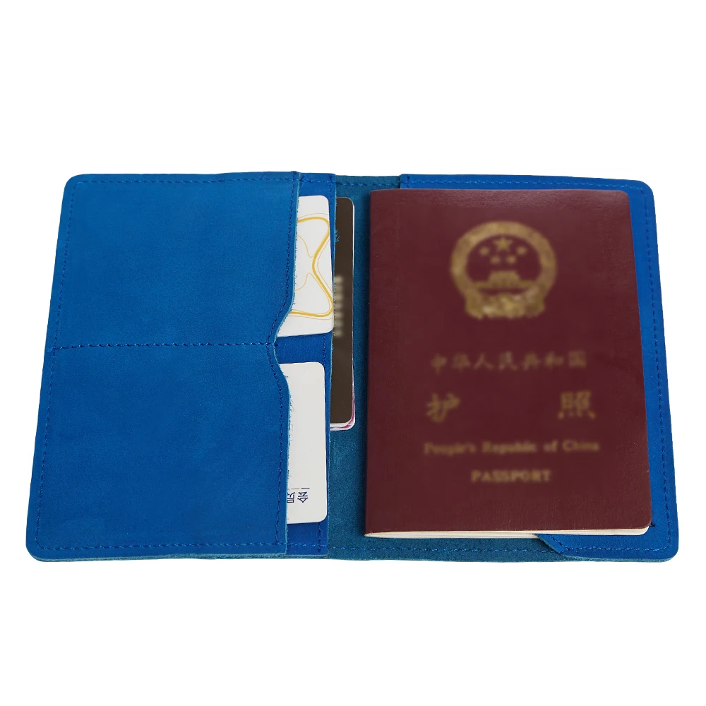 Для мужчин Обложка для паспорта из натуральной кожи с отделением для паспорта, кошелек для путешествий, чехол-портмоне с отделением для карт для кредитных карт держатель Porte Carte Бизнес мужской