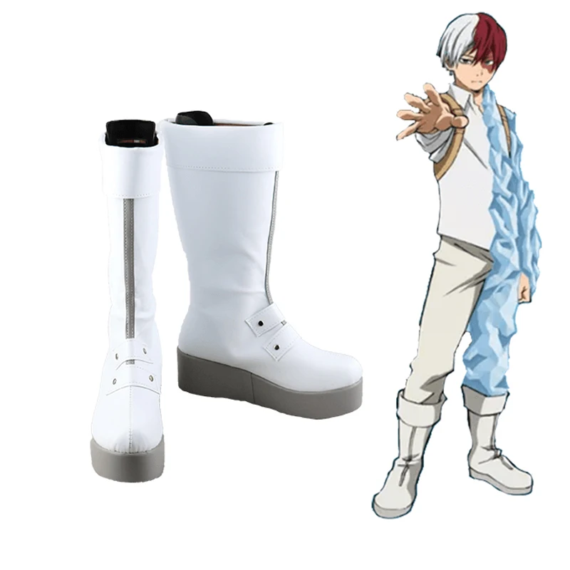 Обувь для костюмированной вечеринки My Hero academic Boku No Akademia шото Тодороки ботинки на