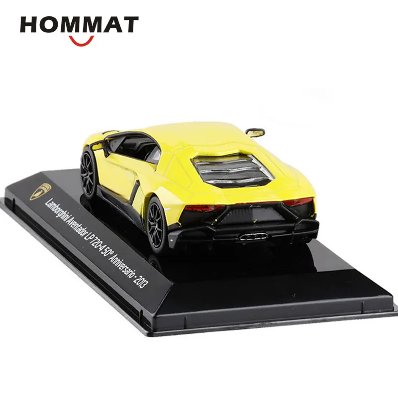HOMMAT Simulation 1/43 Aventador LP720 4 Anniversario 2013 автомобиль литая модель игрушечного автомобиля
