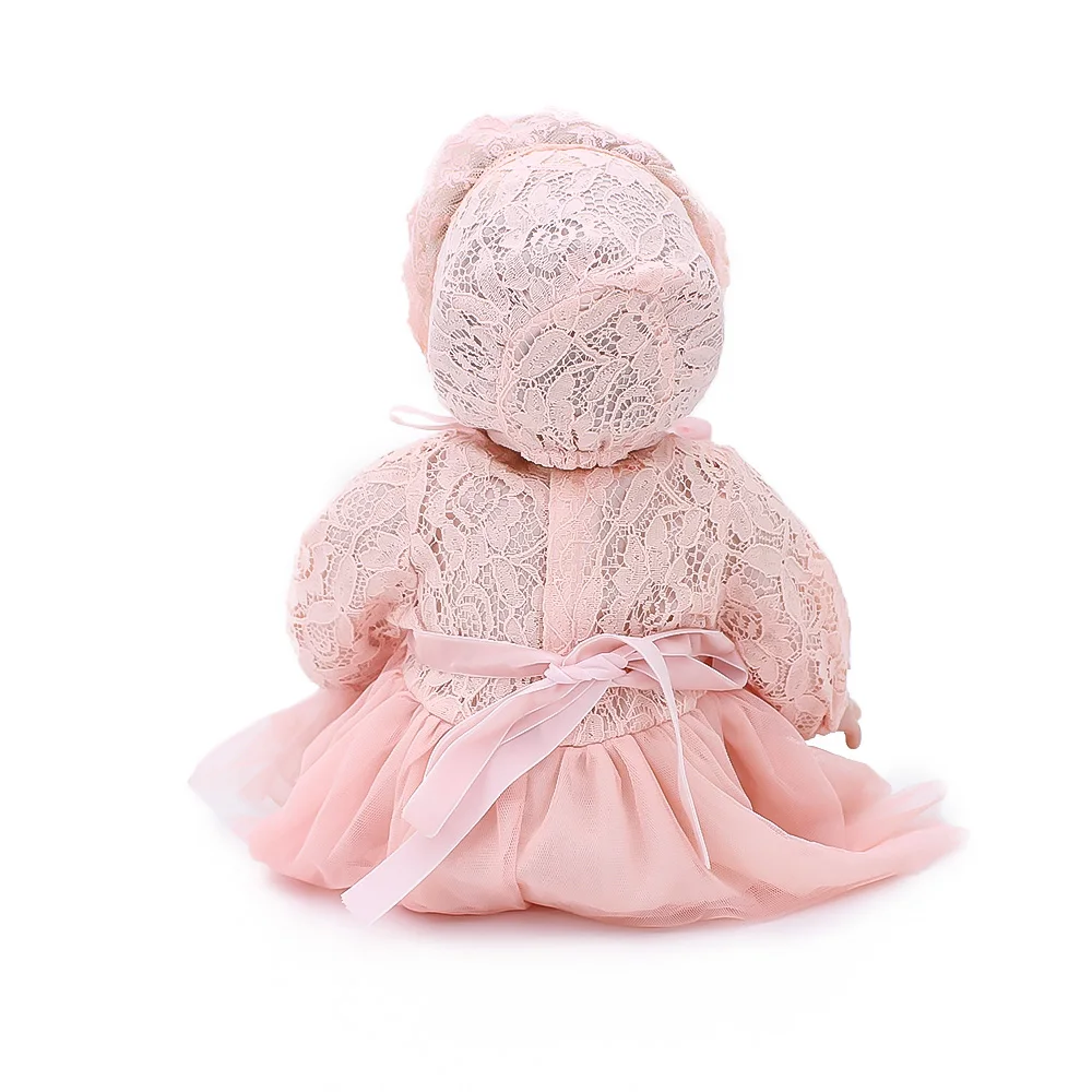 OtardDolls bebe Reborn Dolls 22 &quotReborn baby doll виниловое мягкое Силиконовое розовое платье