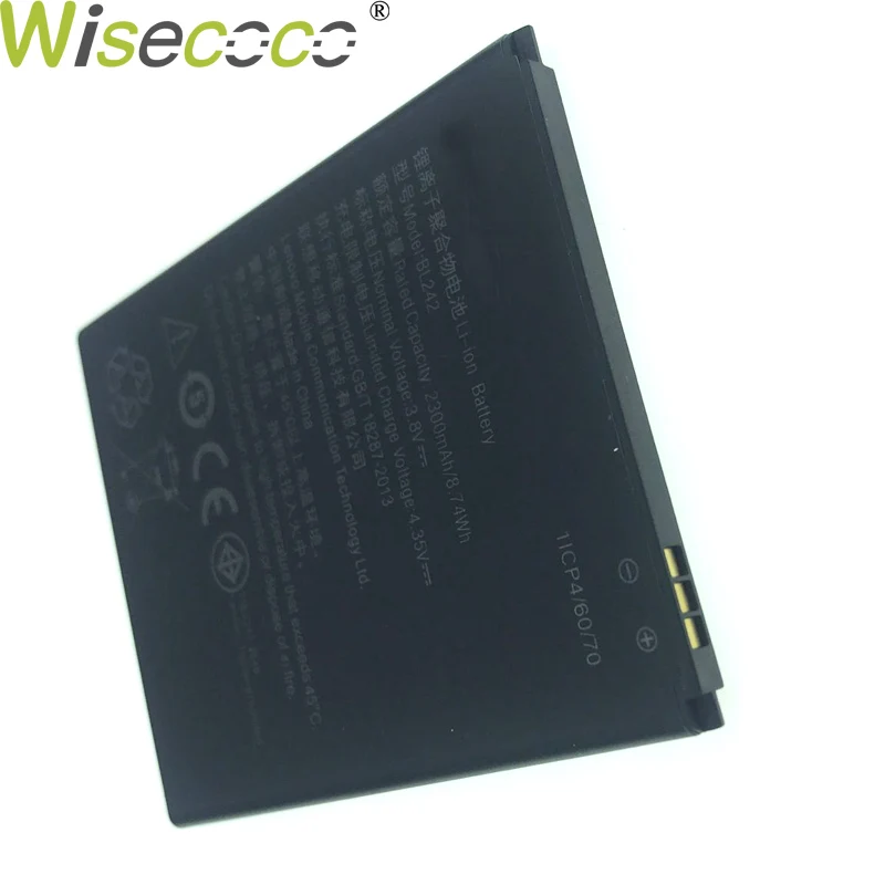 Wisecoco BL242 2300 мА/ч 3 8 V Батарея для lenovo K3 K30 W T A6000 A3860 A3580 A3900 A6010 плюс телефон