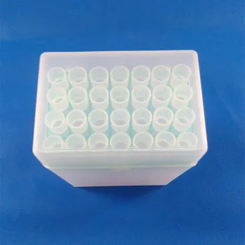 

Plastic Pipette box 28vents +28pcs 5ml white Pipette tips for most pipettors
