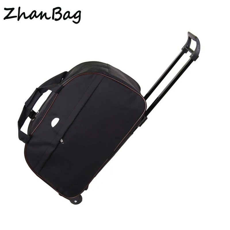 Waterproof Oxford Cloth Travel Luggage Trolley Cart,Fashion Trolley