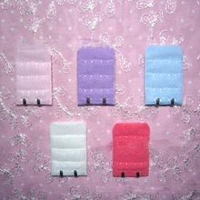 5 шт. четыре цвета удлинитель для бюстгальтера удлинитель ремня 2 крючка женский бюстгальтер набор аксессуаров CN