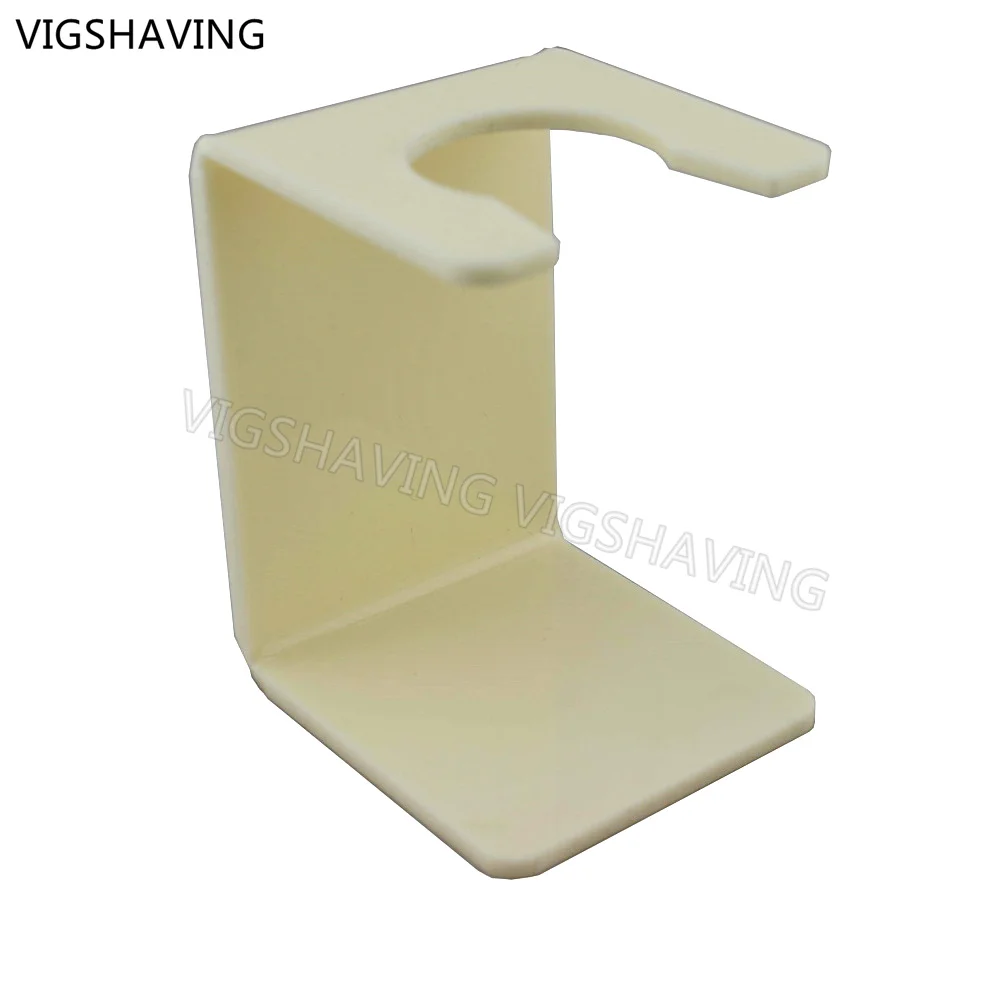 

Beige color Acrylic Shaving stand for men brush