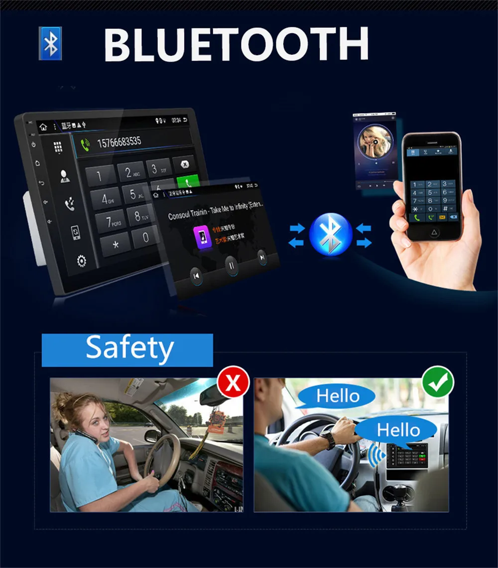 Android 9,1 Автомобильный мультимедийный Универсальный 9 10,1 дюймов 2 Din Авто Радио 2Din автомобильное радио с GPS Bluetooth Fm Wifi автомобильный стерео 47