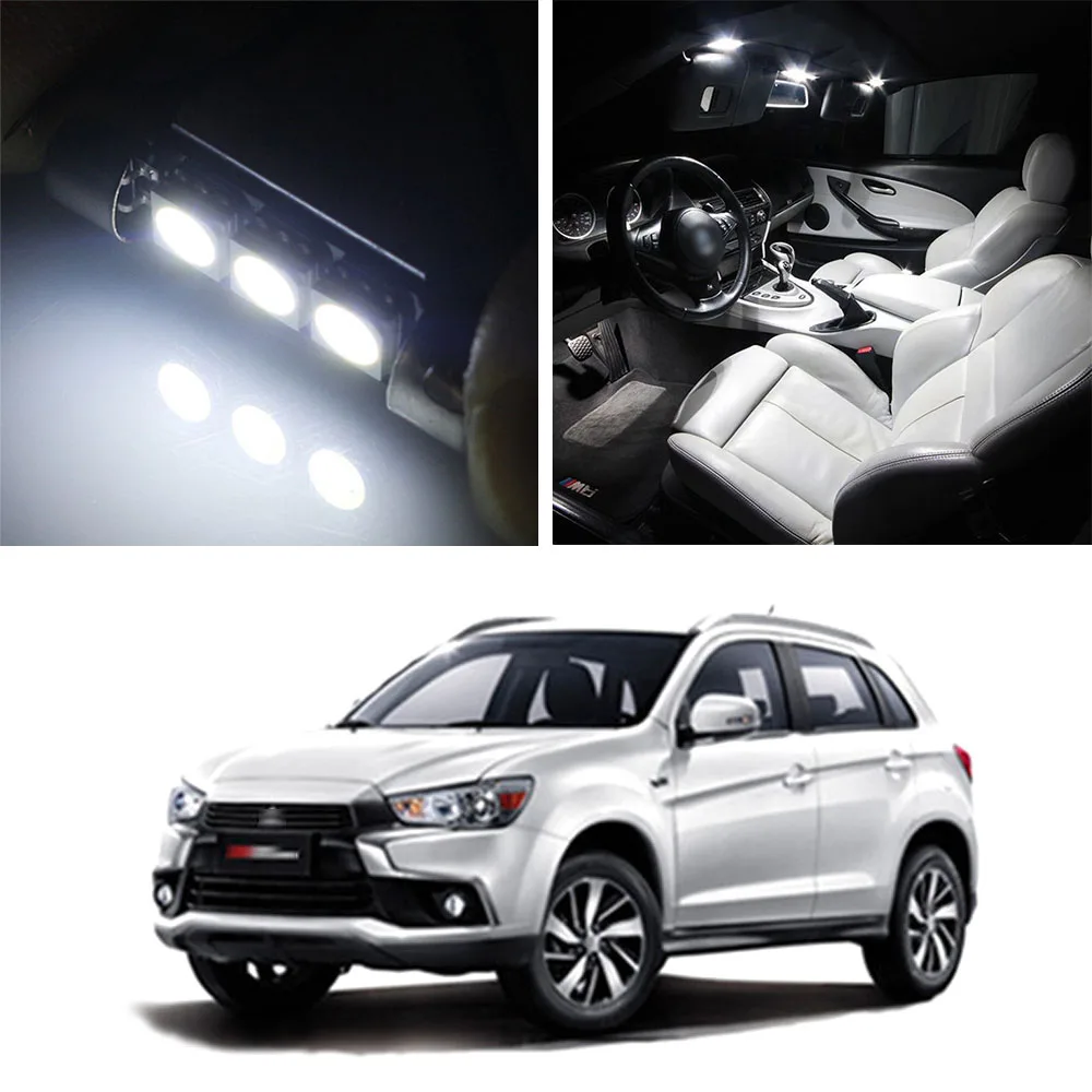 

Canbus LED Lamp Interior Map Dome Trunk Plate Light Bulbs For Mitsubishi ASX 2011-2017