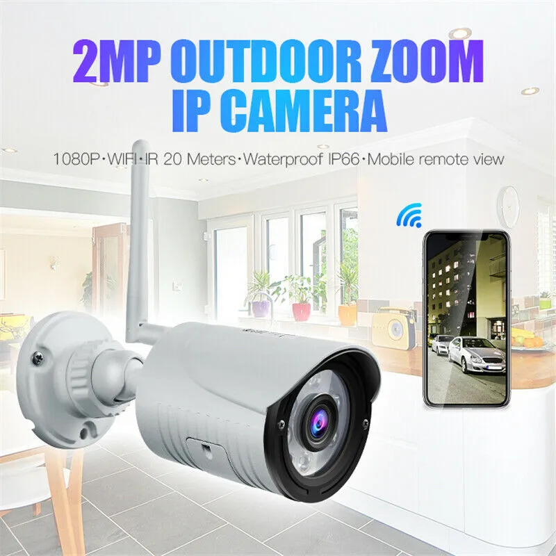 

4X Zoom Pan Tilt 1080P HD Security IP IR Camera Outdoor Waterproof Night Vision Camera Widely Use