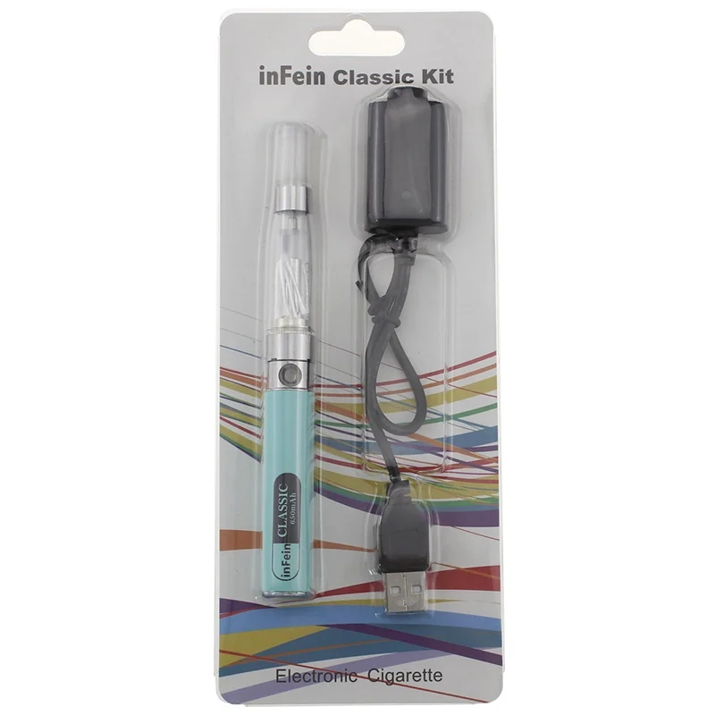 inFein Classic Electronic Cigarette Blister Kit 650 mah Blue