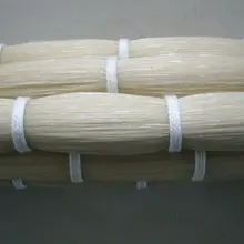 Белый натуральный конский хвост волосы бант 78-80 см 500 грамм, музыкальный инструмент лук шерсть