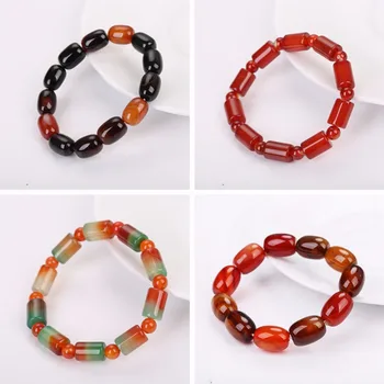 

Original Agate Chakra Bracelet Men Black Healing Crystal Balance Beads Reiki Buddha Prayer Natural Stone Yoga Bracelet For Women