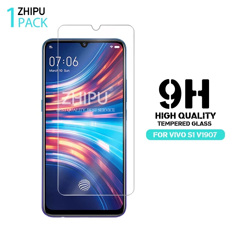 Закаленное стекло для vivo S1 V1907 Защитное экрана 2.5D 9H Премиум Индонезийская версия |