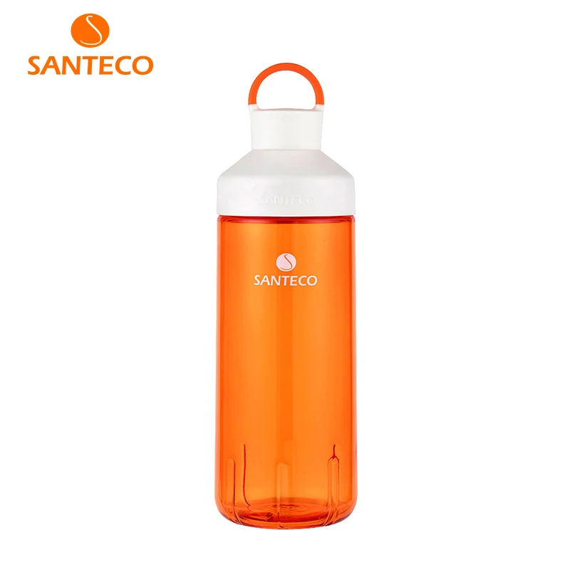 Легкая бутылка для напитков серии Santeco без бисфенола Тритан прочная Спортивная 710